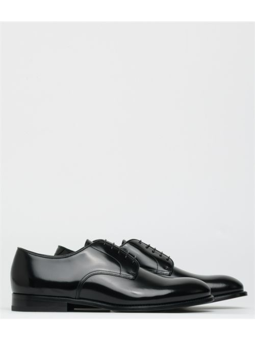 DERBY DOUCALS | DU1003YORKUF269NN00SPAZZOLATO NERO/F.DO NERO